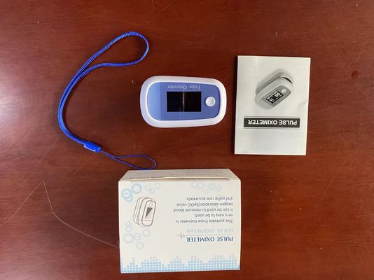 Oxímetro médico portátil para a monitoração do PR SPOR, monitor do pulso da ponta do dedo de OLED do oxigênio do sangue