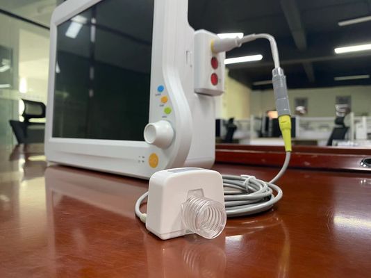Dual comprimento de onda principal final da maré Co2 para monitor cardíaco de UTI