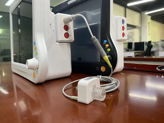 Dual comprimento de onda principal final da maré Co2 para monitor cardíaco de UTI