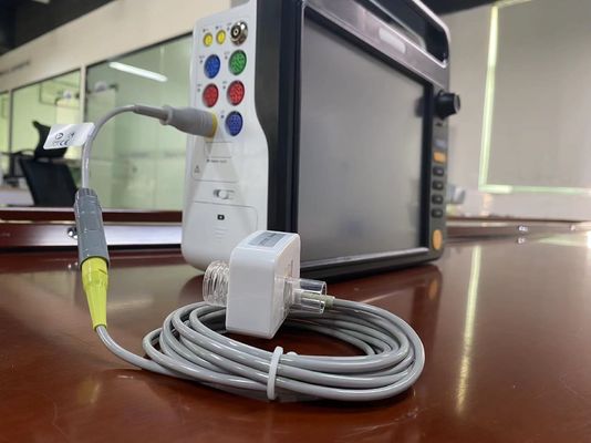 Sensor de CO2 de maré final, Capnografia Sensor para UTI CCU OU