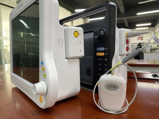 Plug Play Sidestream Modulo de CO2 Branco Para Monitor Modular do Paciente
