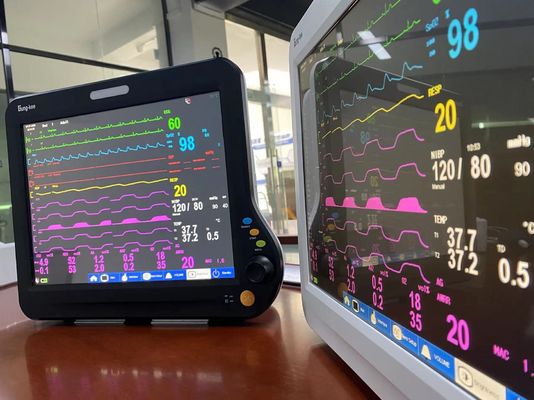 Monitor paciente modular da anestesia, monitor paciente cardíaco portátil