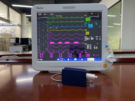 Monitor cardíaco portátil de ICU, monitor paciente do multi parâmetro da anestesia