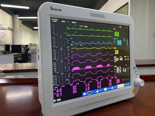 Multi monitor cardíaco da anestesia ICU do parâmetro portátil para o paciente
