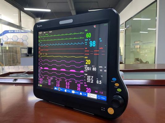 O IEC aprovou o monitor paciente portátil, monitor paciente do multi parâmetro de NIBP
