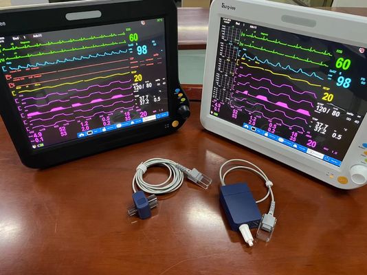 Monitor paciente do multi parâmetro de ECG, monitor SPO2 paciente modular