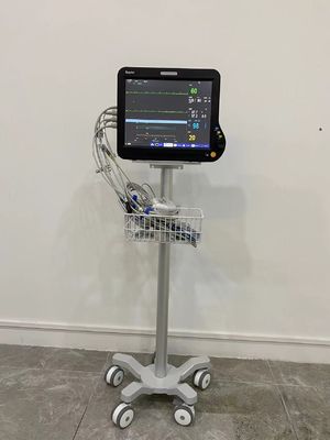 trole cardíaco do monitor paciente de 800-1020mm com as rodas silenciosas de 3 polegadas