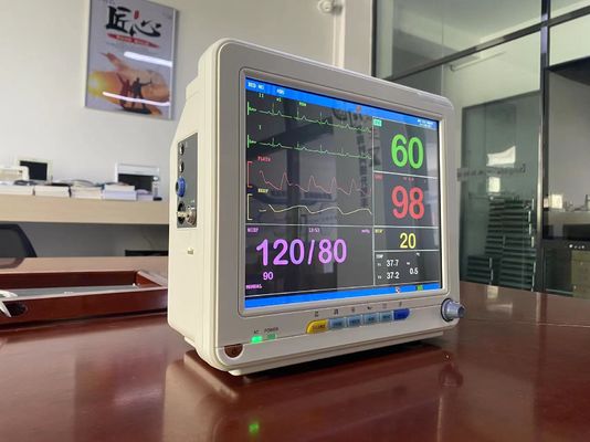 Máquina monitora de batimentos cardíacos TFT LCD de 12&quot; cor branca SKD OEM aceita