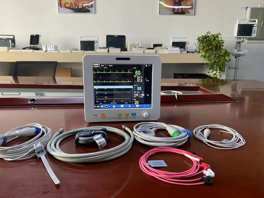 Monitor paciente Neonatal do multi parâmetro com medida do Temp de EtCO2 ECG SPO2 NIBP