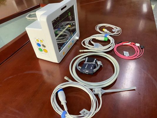 Precisão alta Neonatal de monitor paciente do multi parâmetro com a tela de TFT LCD de 8,4 polegadas