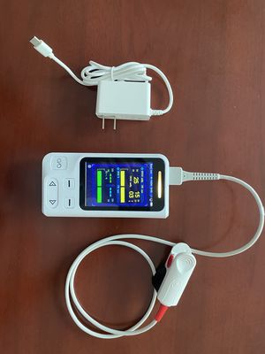 3Oxímetro de pulso portátil TFT LCD de 0,5 polegadas para monitorização de EtCO2 e SPO2